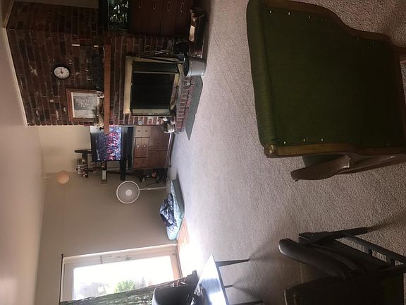 Fire place and access to patio