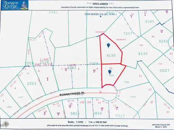 10 Runneymede Pl Lot 10, Smithfield, NC 27577