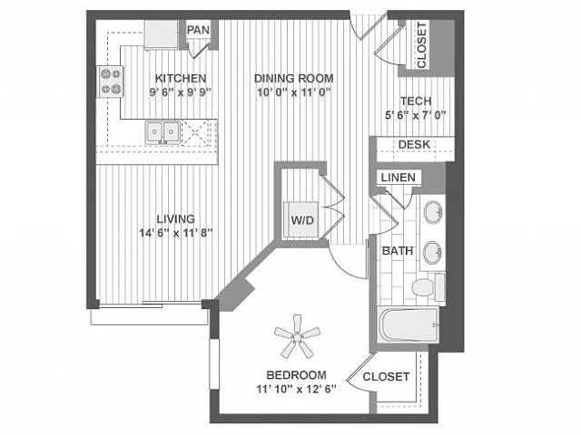 Floor plan A430