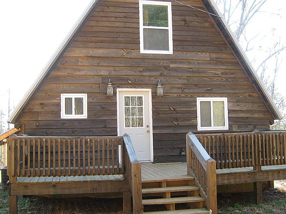 A-Frame deck entrance