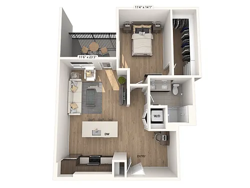 Floor plan A04-SF