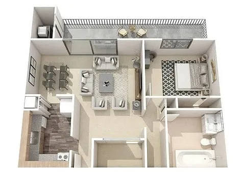 Floor plan The Magnolia