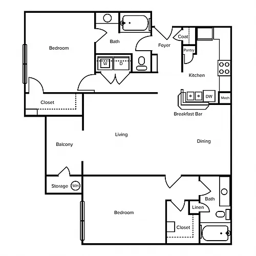 Floor plan C2