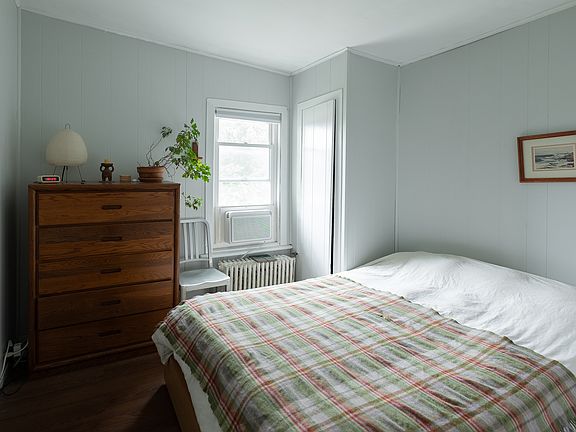 Cozy and inviting bedroom.