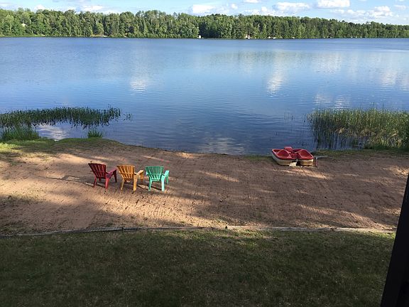 Beach just outside house
