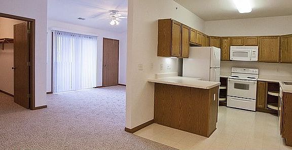 Walk-In Closet, Living Room, Kitchen