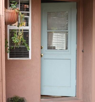 Back door to laundry room