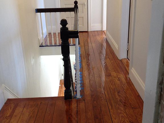 upstairs hallway