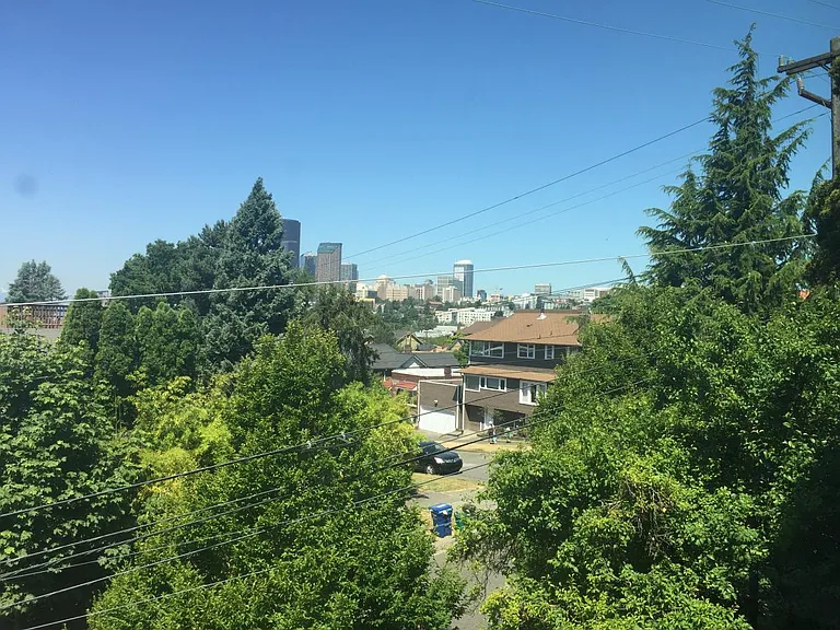 Western View of Downtown Seattle