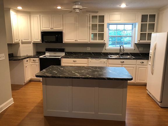 Kitchen from living area