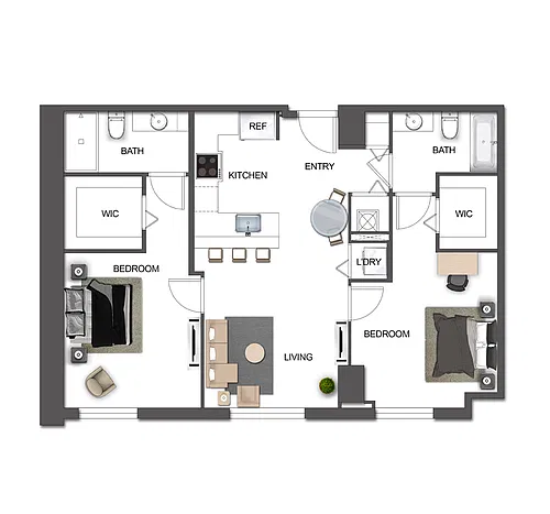 Floor plan B14
