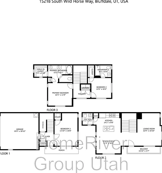 3 bed, 3.5 bath, 1842 sqft, $2,300 — Photo 2