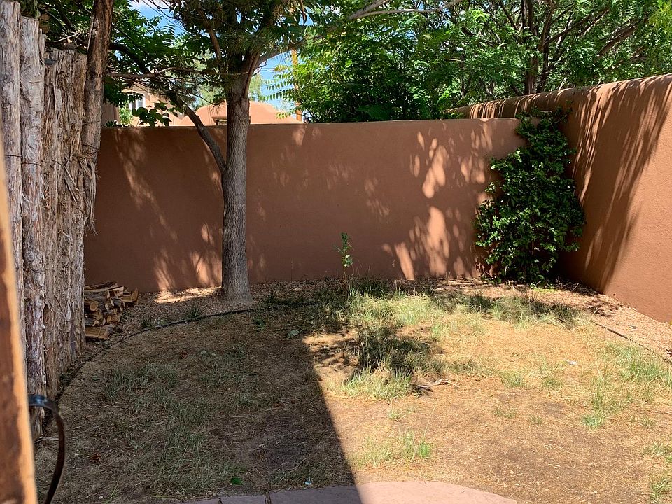 Private Adobe Walled Courtyard