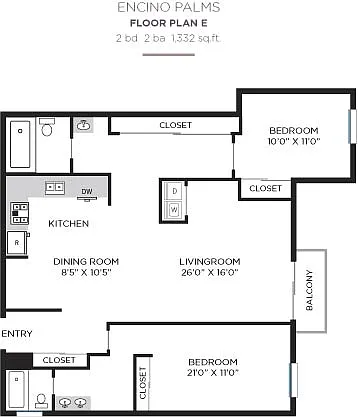 Floor plan E Floor Plan