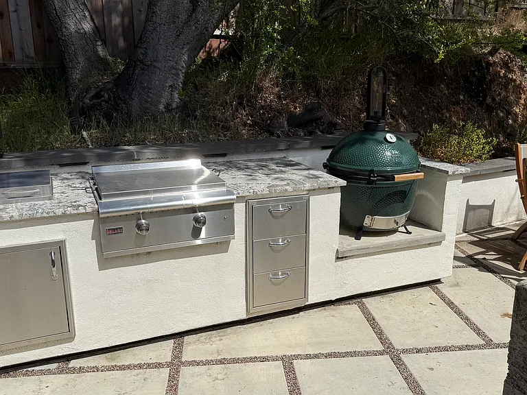 Outside kitchen