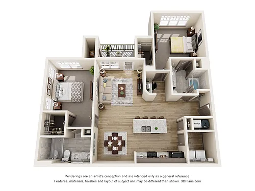 Floor plan B2