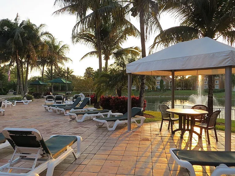 Pool area