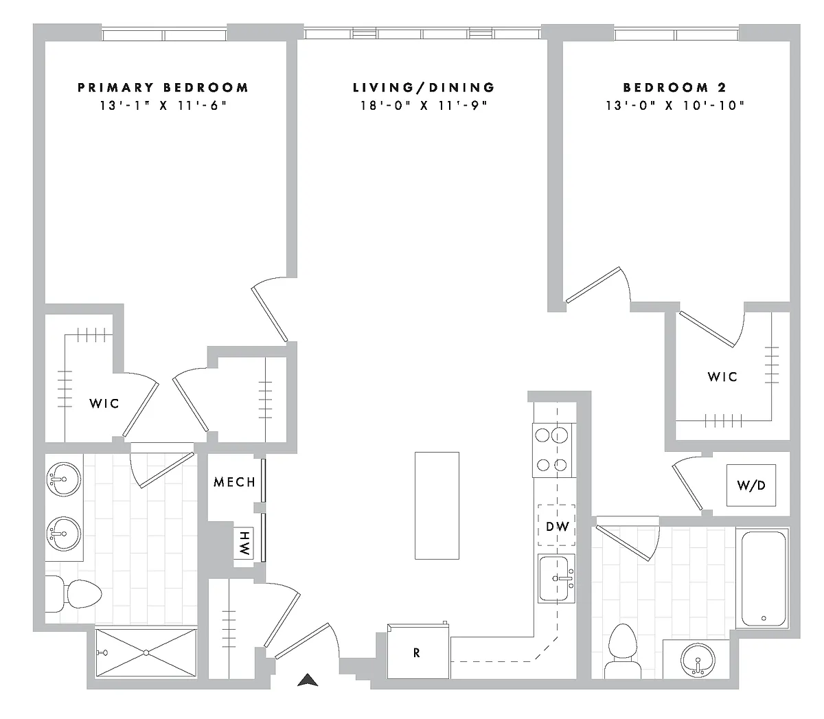 Floor plan B14