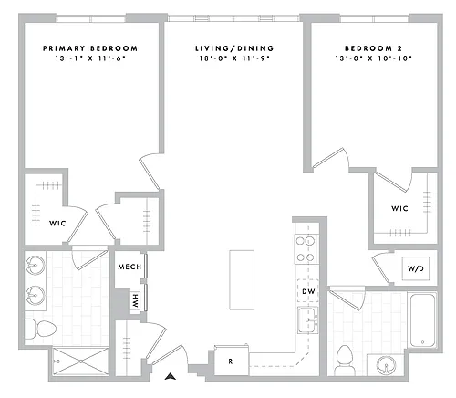 Floor plan B14