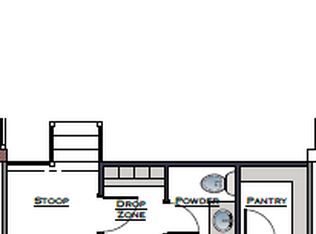 Townhome 580 without Garage Plan, The Preserve, Hoover, AL 35226