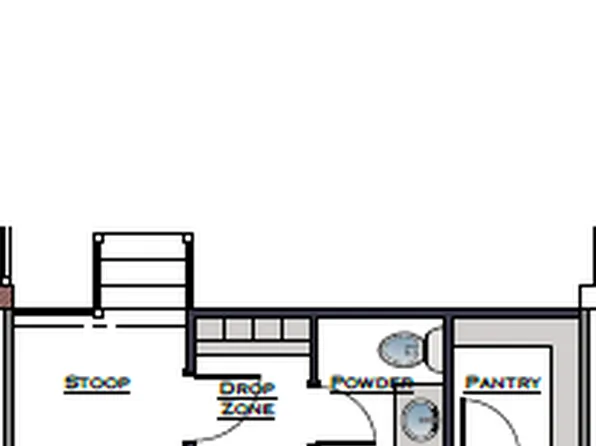 Townhome 580 without Garage Plan, The Preserve