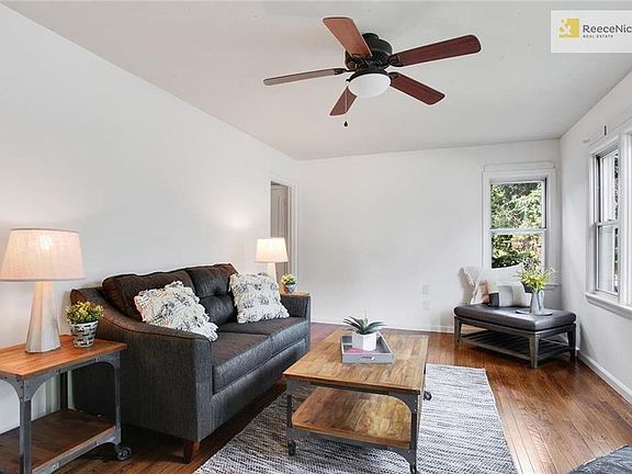 Nice large living room with new windows and fresh paint!
