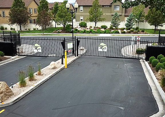 Beautiful Gated Entry