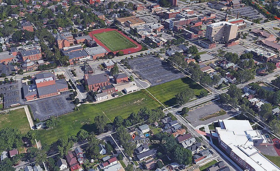 opposite St. Ignatius field