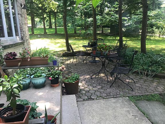 Garden is a joy to sit in with your morning coffee.