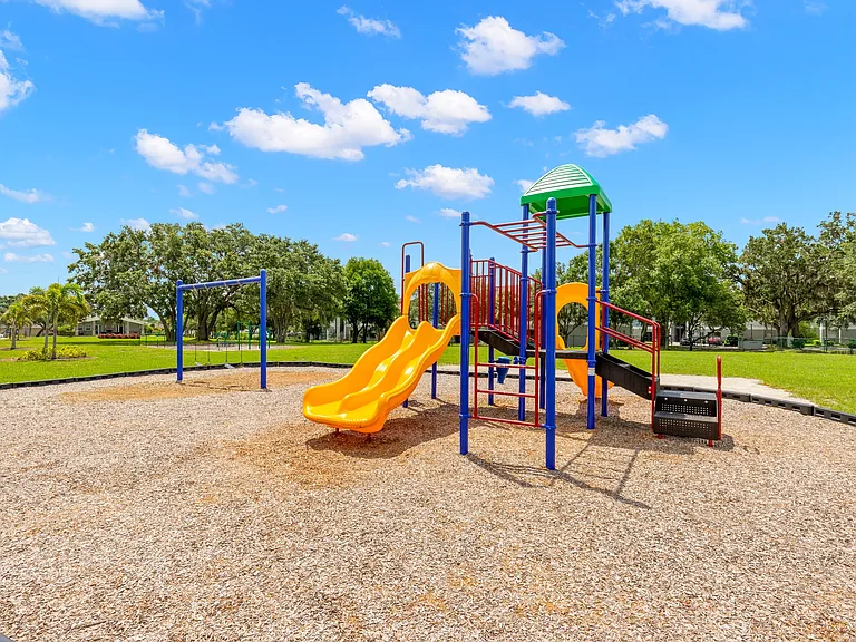 Playground with Swing Set