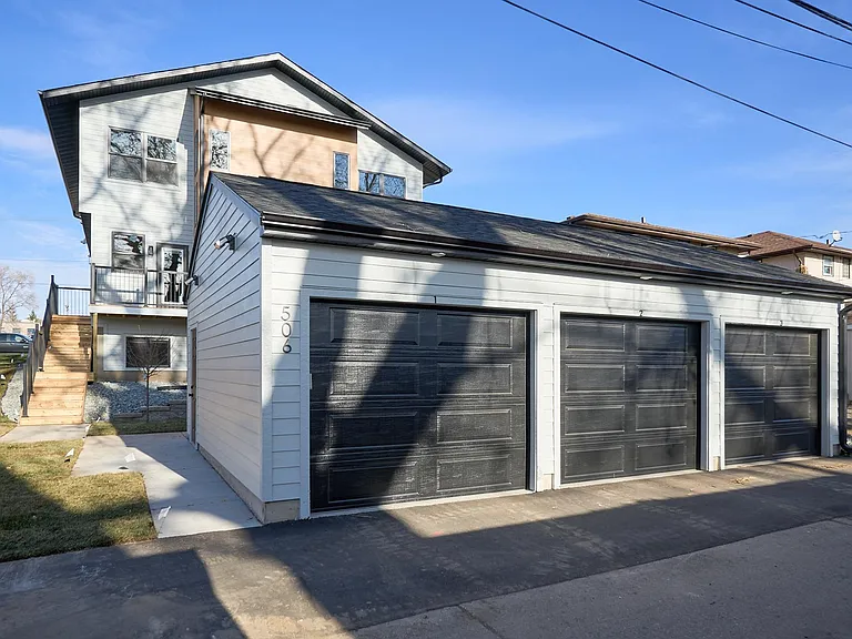 Garage space included