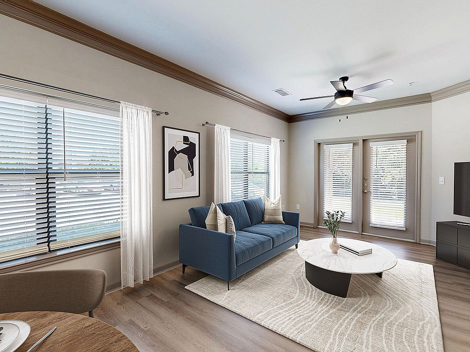 Newly Renovated Living Room with Gorgeous Hardwood-Style Flooring