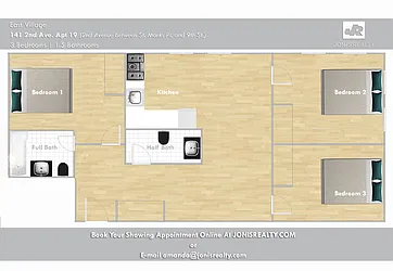 Rented by Jonis Realty