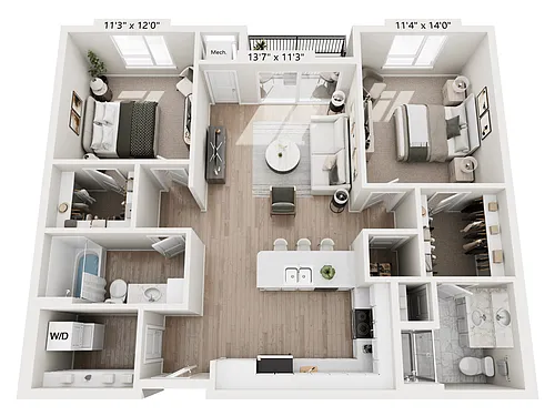 Floor plan Balance
