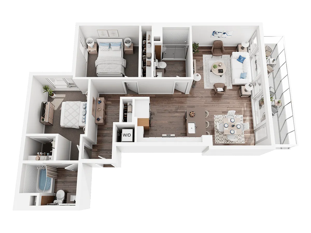 Floor plan B3