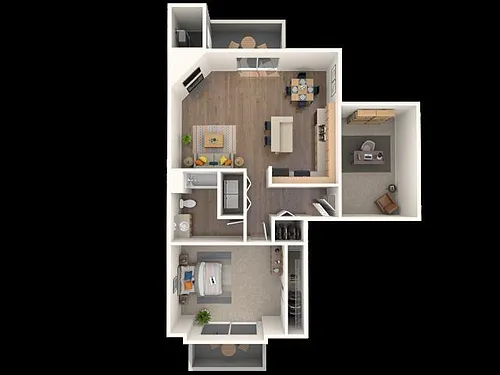 Floor plan The Harbor Renovated