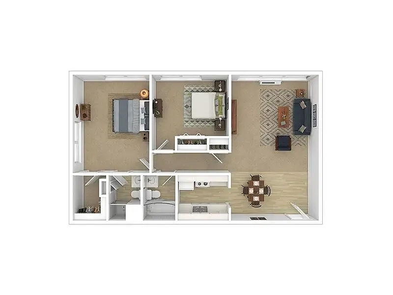 Floor plan 2X15