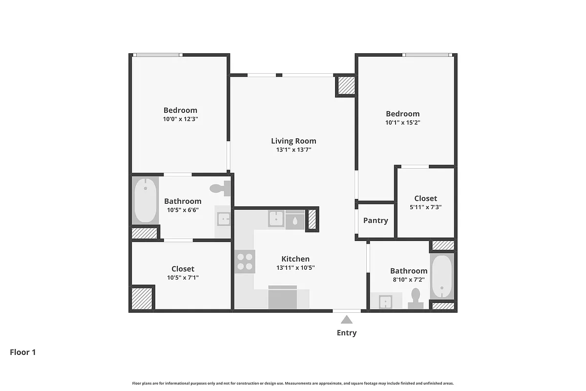 Floor plan B7-1M