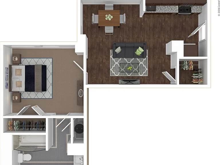 The Arrival Floorplan