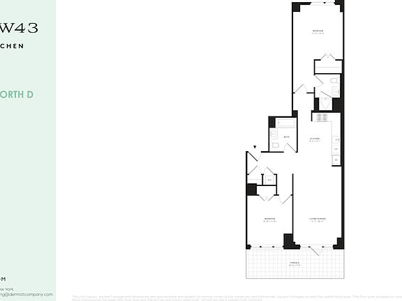 2nd image of 535 W 43rd St Unit North 12d