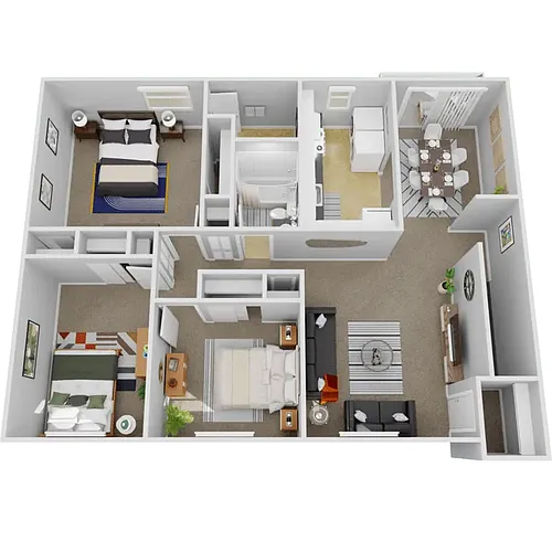 Floor plan BR C1