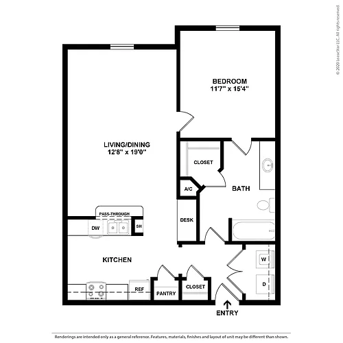 Floor plan The Bolivar