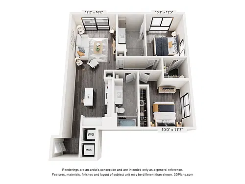 Floor plan B8