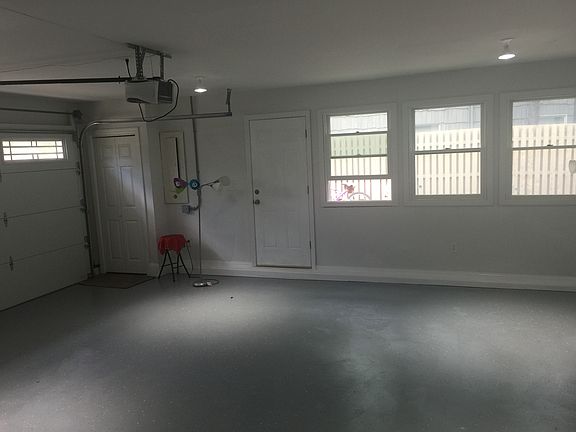 Epoxy Floor Covered Garage