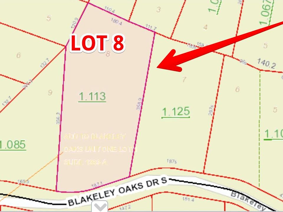 2nd image of 0 Blakeley Oaks Dr S #8