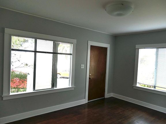 Light and airy living room with original oak floor