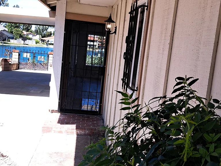Front entry door