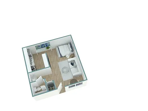 Floor plan Studio