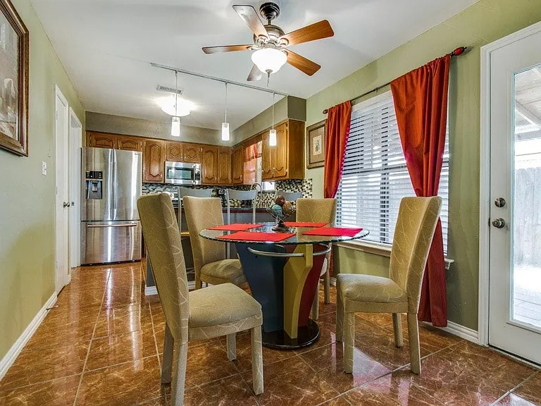 Modern and updated Kitchen with granite tops and stainless s