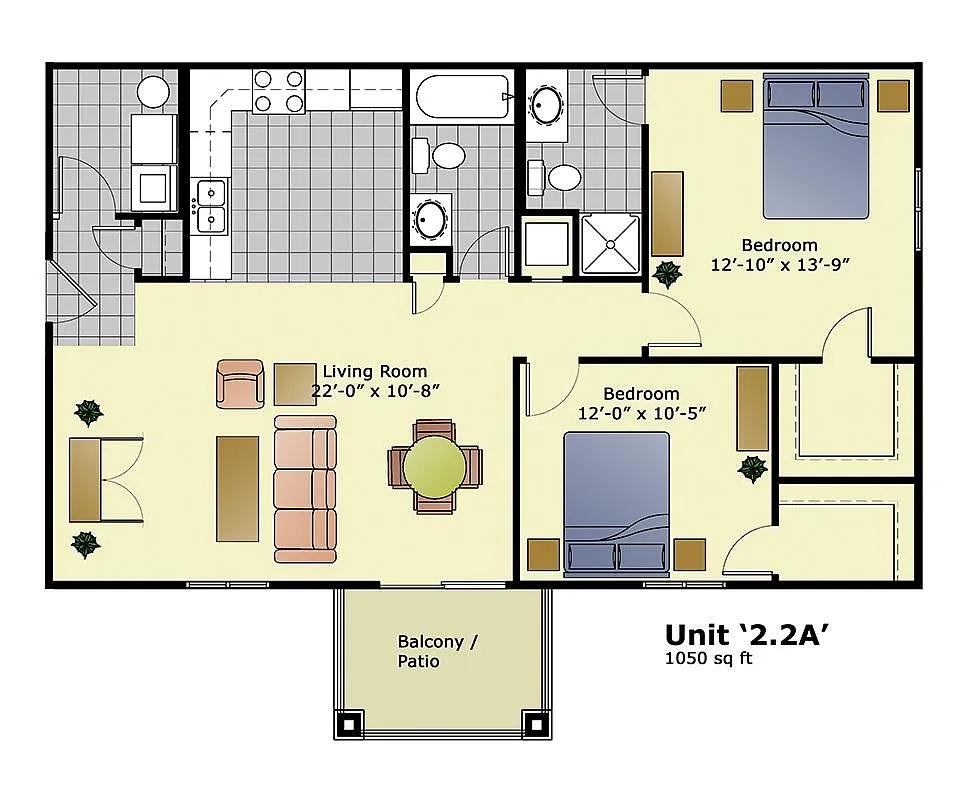 Floor plan 22A